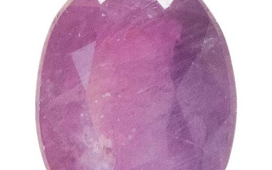 ZAFIRO SIN MONTAR corte oval ~0.64 ct Color: Bluish Purple Origen: Kashmir