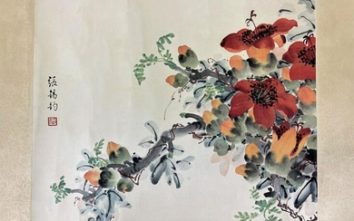 Zhang Xijun (1929-) Painting Ink and Color in the