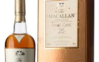 1 x The Macallan Single Malt Highland Scotch Whisky Fine...