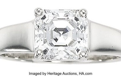 10038: Tiffany & Co. Diamond, Platinum Ring Stones: Em