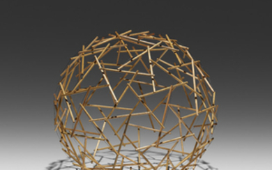 R. Buckminster Fuller, Geodesic Tensegrity Sphere, 120 Strut, 4 Frequency Dome