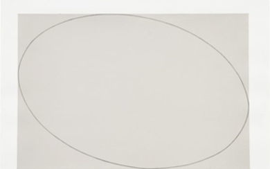 Robert Mangold, Ellipse Within a Rectangle #2