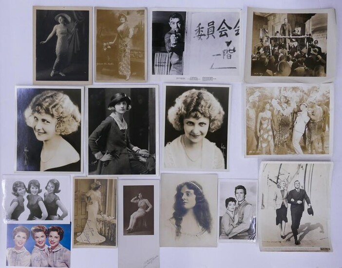 15pc Collection of Vintage Press Stock Photographic
