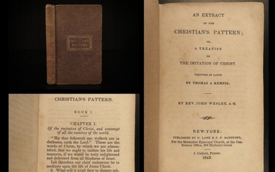 1843 John Wesley on Imitation of Christ by Kempis