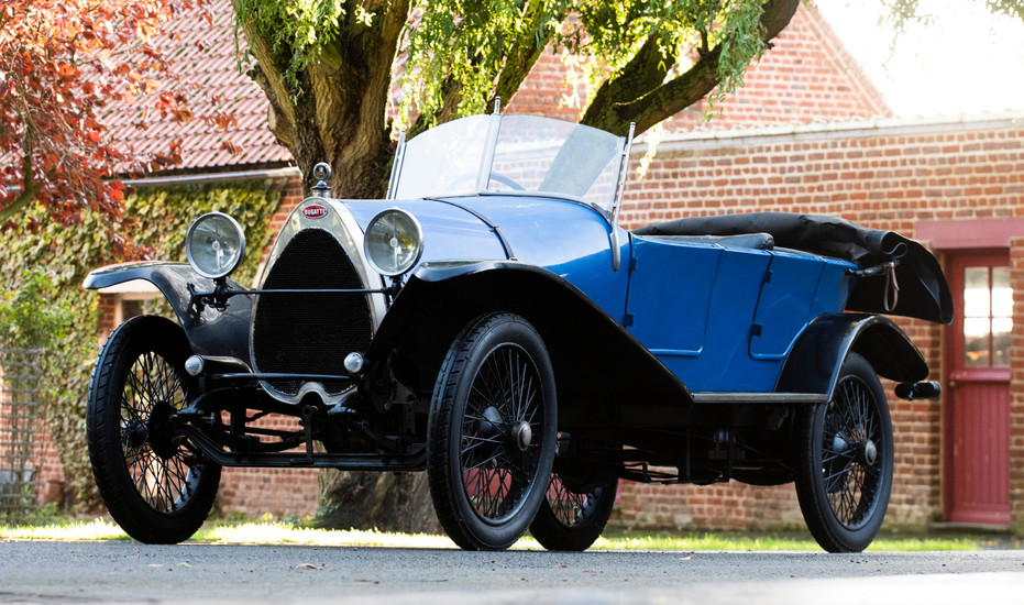 1922 Bugatti Type 23 Torpedo Sport