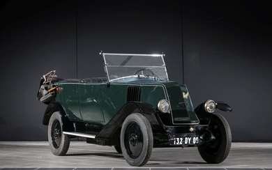 1926 Renault NN Torpédo 4 places No reserve