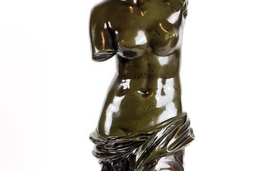 19th C. Bronze Figure of Man Signed Stadelli