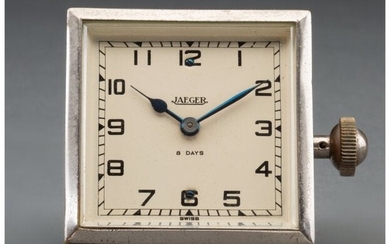 21038: Jaeger Watch Company Dashboard Clock, Switzerlan