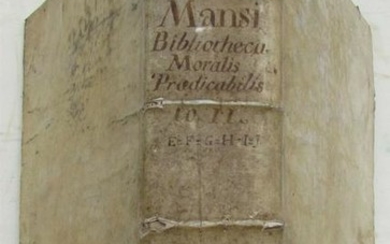 1703 VELLUM BINDING MASSIVE FOLIO Bibliotheca moralis