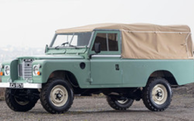 1980 Land Rover Series III 4x4 Station Wagon, Registration no. UCA 557V Chassis no. LBCAG1AA106993