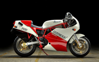1988 Ducati 750 F1 Santamonica, Frame no. ZDM750LS*750364* Engine no. ZDM750L1*750341