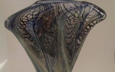 1998 John Lotton Web Sculptural Vase