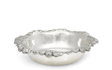 An American sterling silver centerpiece bowl