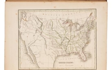 * BRADFORD, Thomas Gamaliel (1802-1887). A Comprehensive Atlas Geographical, Historical & Commercial. Boston, New York, Philadelphia: William D. Ticknor, Wiley & Long, T. T. Ash, [1835].