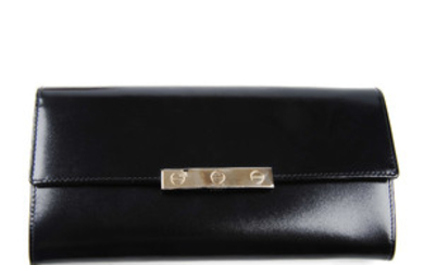 CARTIER - a black Love International leather wallet. View more details