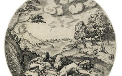 Cimerlini, Europa in un paesaggio, 1570