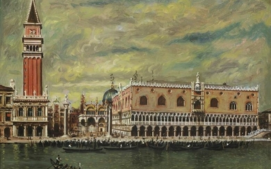 GIORGIO DE CHIRICO Venice (Palazzo Ducale).