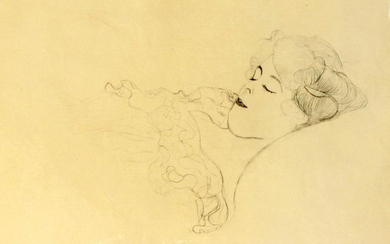 Gustav Klimt - Die Hataregesprach des Lukian