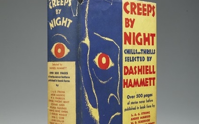 In the rare dust jacket, DASHIELL HAMMETT, 1931