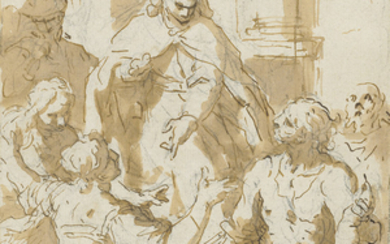 Jacopo Negretti, Palma il Giovane (Venice circa 1550-1628), The Judgement of Solomon