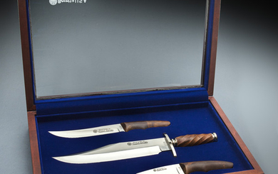(3) Jimmy Lile hand made knives for Beretta