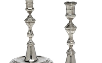 A pair of Maria Theresia Period candleholders from Vienna
