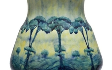 Moorcroft, a large 'Hazeldene' pattern ceramic vaseEarly...