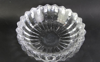 Orrefors Glass Bowl (Diameter: 21cm)