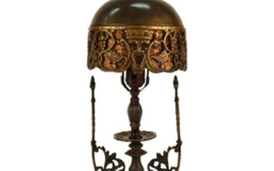 Oscar Bach Bacchus Boudoir Table Lamp w Mica Shade