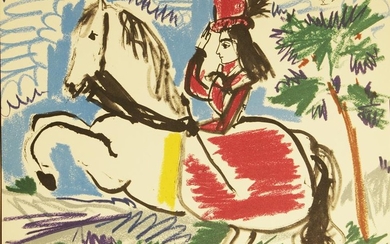 Pablo Picasso: Equestrian-Cavalliere