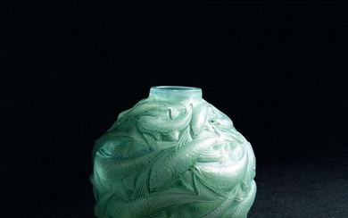 Rene Lalique, 'Oleron' vase, 1927