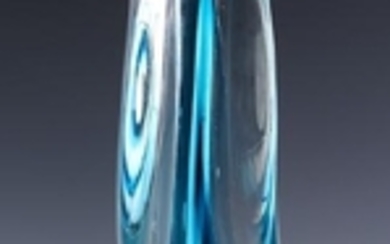 Rollin Karg American Art Glass Sculpture SIGNED