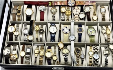 42 Assorted Wristwatches Grab Bag - Big Variety