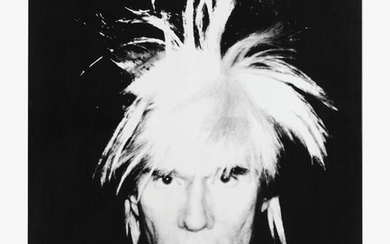 SELF-PORTRAIT (FRIGHT WIG), Andy Warhol