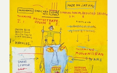 ONION GUM, Jean-Michel Basquiat