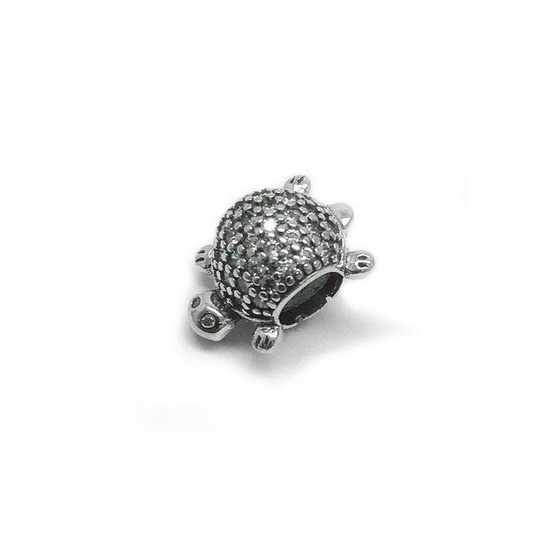 925 Sterling Silver Tortoise Bracelet / Necklace Charm