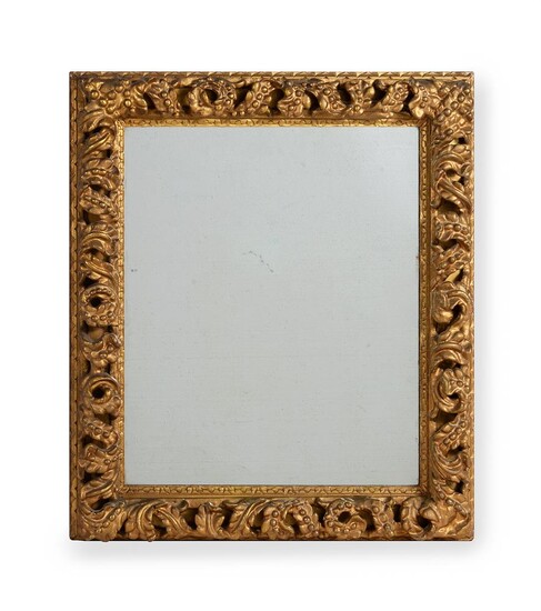 A CARVED GILTWOOD FRAME, LATE 17TH CENTURY