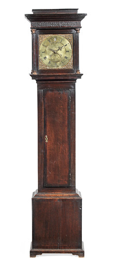 A George II thirty-hour longcase clock, circa 1750
