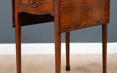 A George III mahogany small size Pembroke table