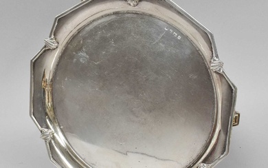 A George V Silver Salver, by Charles S. Green and...