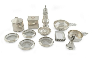 A Group of English and American Silver and Silverplate