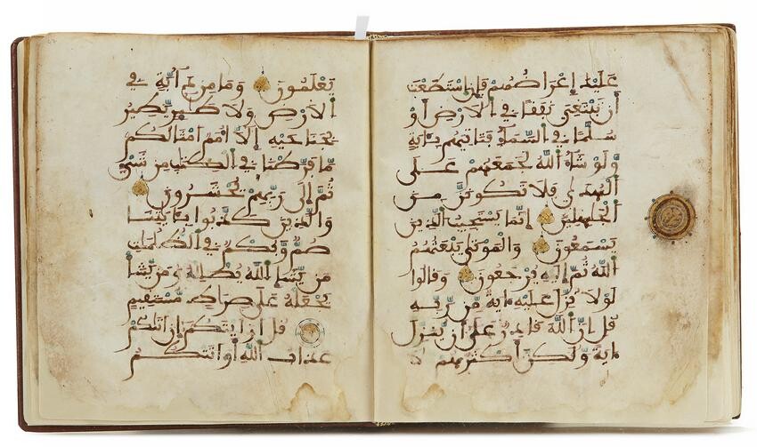 A MAGHRIBI SCRIPT QURAN SECTION, NORTH-AFRICA OR