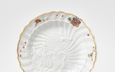 A Meissen porcelain dish no. 2 from the Swan Service