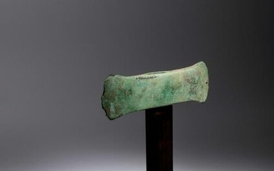 A Minoan Bronze Double Axe Width 7 inches.
