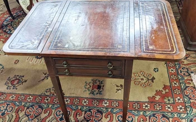 A PERIOD STYLE WORK TABLE