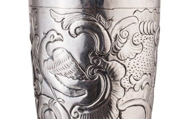 A Russian silver beaker, Moscow, 1773