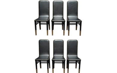 A SET OF PAOLO MOSCHINO 'URBAN' DINING CHAIRS