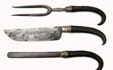 A Set of Hunting Cutlery