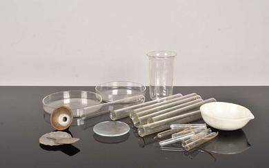 A collection of Scientific Glassware