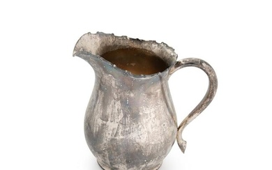 A mid 20th century American metalwares silver water jug
